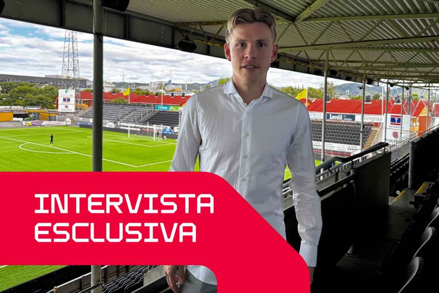 Jens Petter Hauge ha parlato con Flashscore dopo un allenamento.