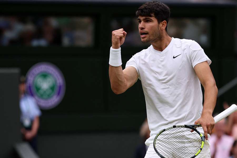 Alcaraz dropped one set on his way to victory