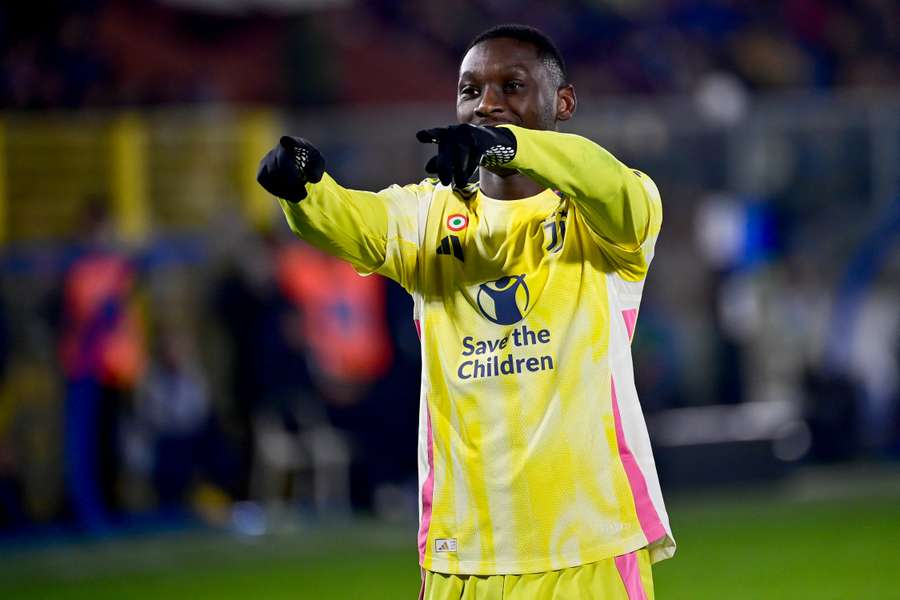 Randal Kolo Muani avec la Juventus.