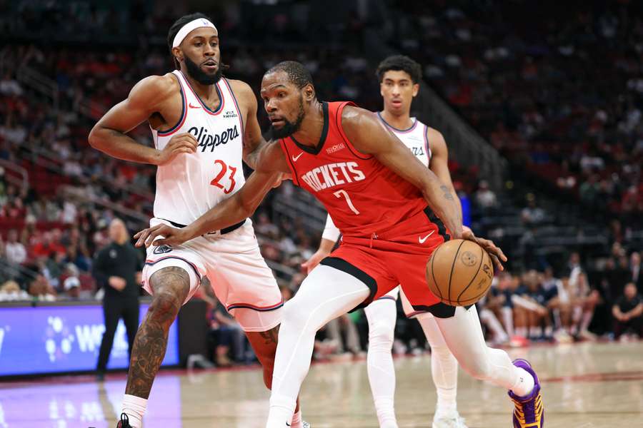 Durant, clave para los Rockets