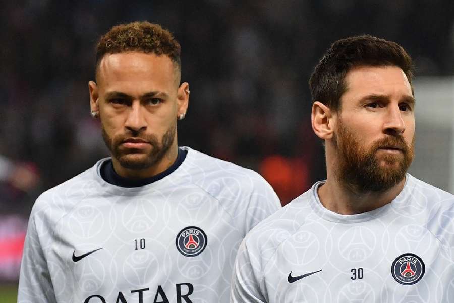 Neymar Jr și Lionel Messi