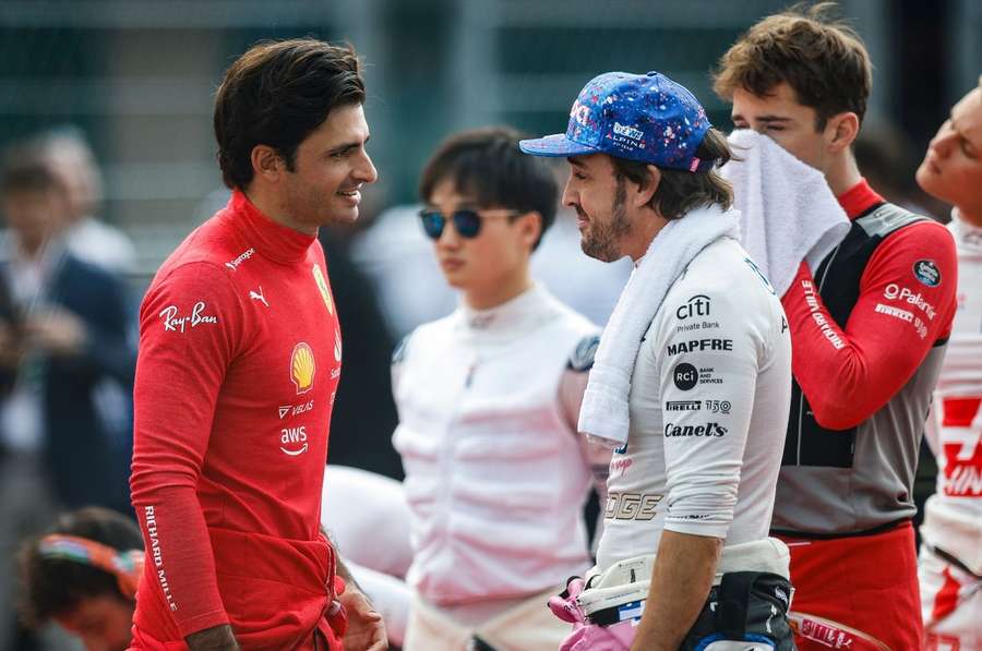 Sainz y Alonso fueron de los más destacados del Gran Premio de Brasil