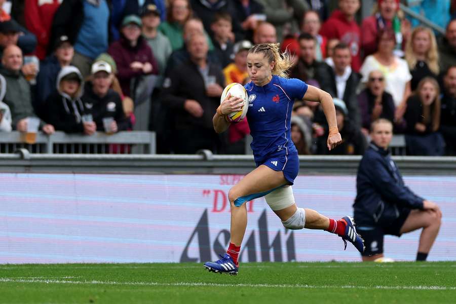 Joanna Grisez sort les Bleues d'un mauvais pas.