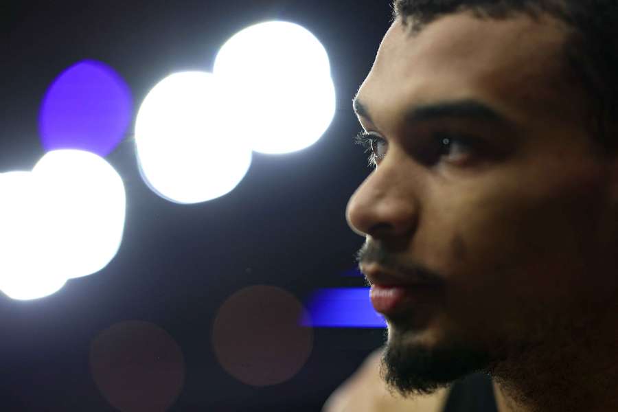 Wembanyama, ce mardi. Wembanyama, ce mardi.