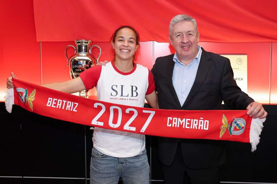 Beatriz Cameirão está de volta ao Benfica