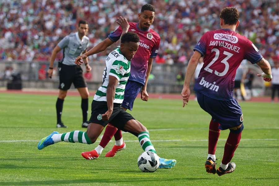 Geny Catamo na final da Taça de Portugal Geny Catamo na final da Taça de Portugal
