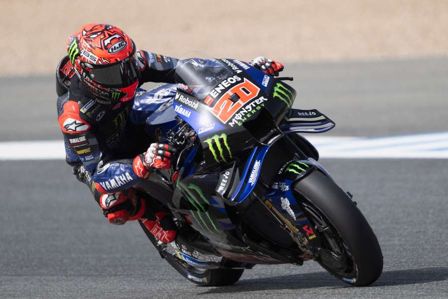 Fabio Quartararo em Jerez