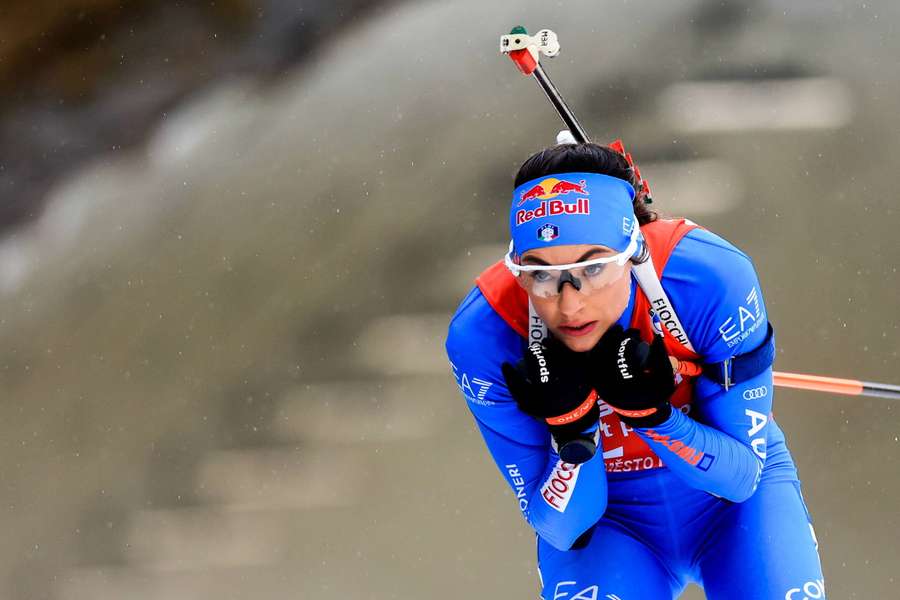 Biathlonistka Dorothea Wierer chce dotrwać do igrzysk olimpijskich w Turynie