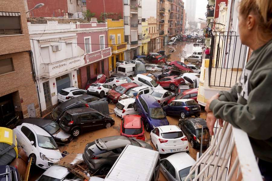 Efectos de la DANA en la provincia de Valencia