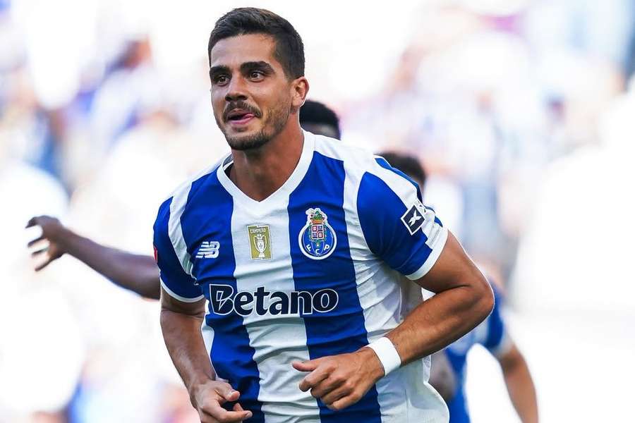 André Silva festejou pelo FC Porto André Silva festejou pelo FC Porto