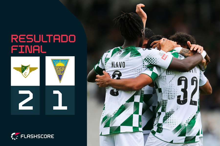 Moreirense vence Estoril na 34.ª jornada da Liga