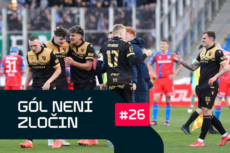 Baník po 17 letech vyhrál v lize v Plzni.