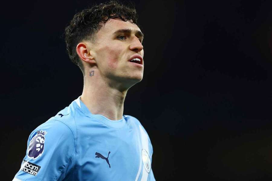 Phil Foden, internacional inglês do Manchester City