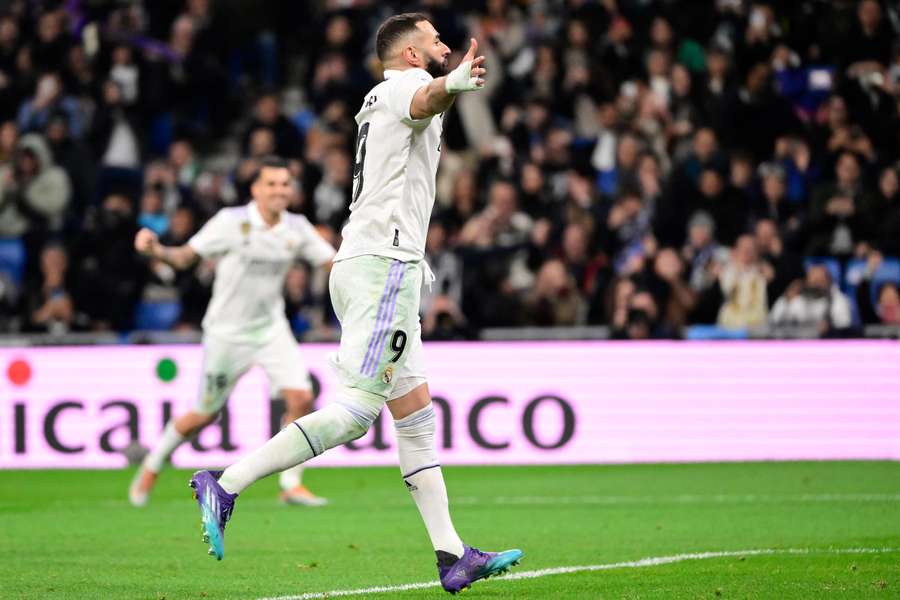 Karim Benzema was the star for Madrid, scoring twice from the spot in the win