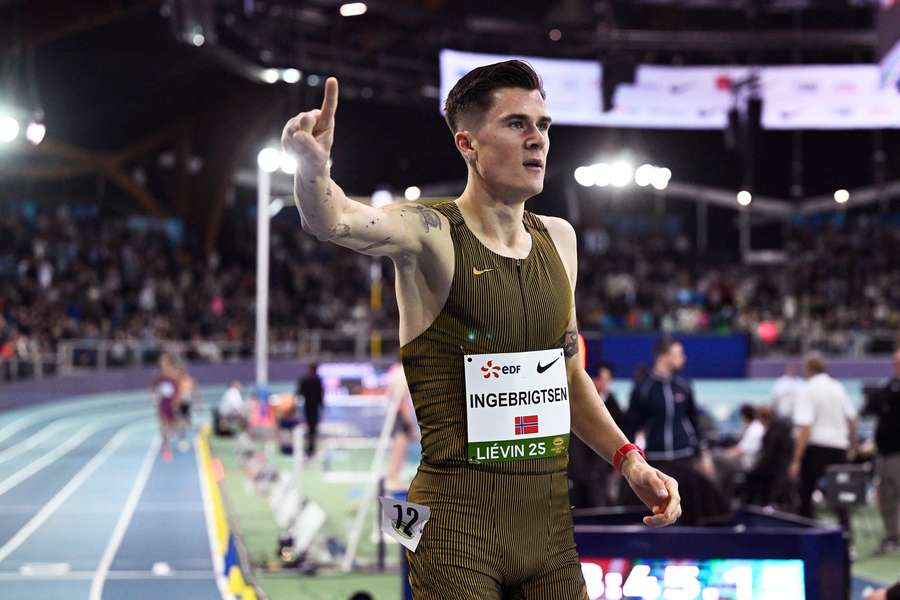 Jakob Ingebrigtsen was in scintillating form Thursday night