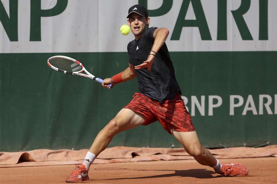 Dominic Thiem arbeitet weiter an dem Comeback zu alter Form.