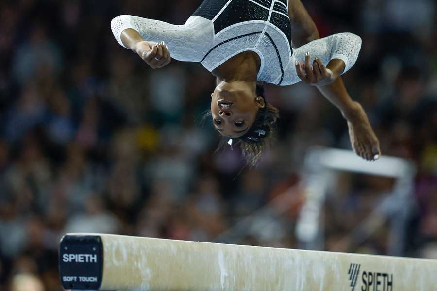 Simone Biles har fire olympiske guldmedaljer på CV'et.