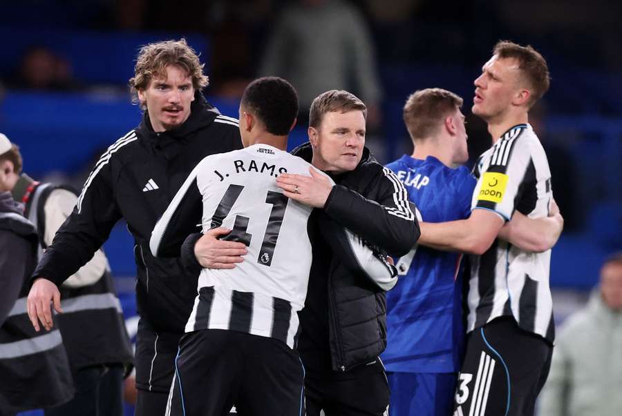 Eddie Howe, teinador do Newcastle