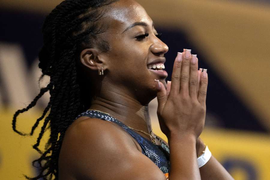 N'ketia Seedo ondanks slechte start nipt door op 60 meter bij EK indooratletiek