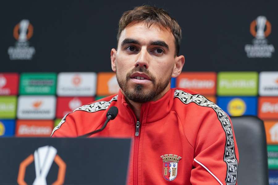 Ricardo Horta, capitão do SC Braga