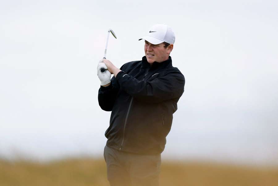 Scotland's Robert MacIntyre during a practice round at Royal Troon