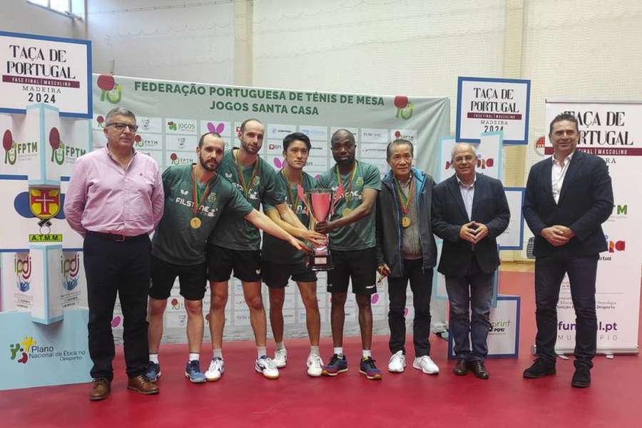 35.ª Taça de Portugal para o Sporting em ténis de mesa