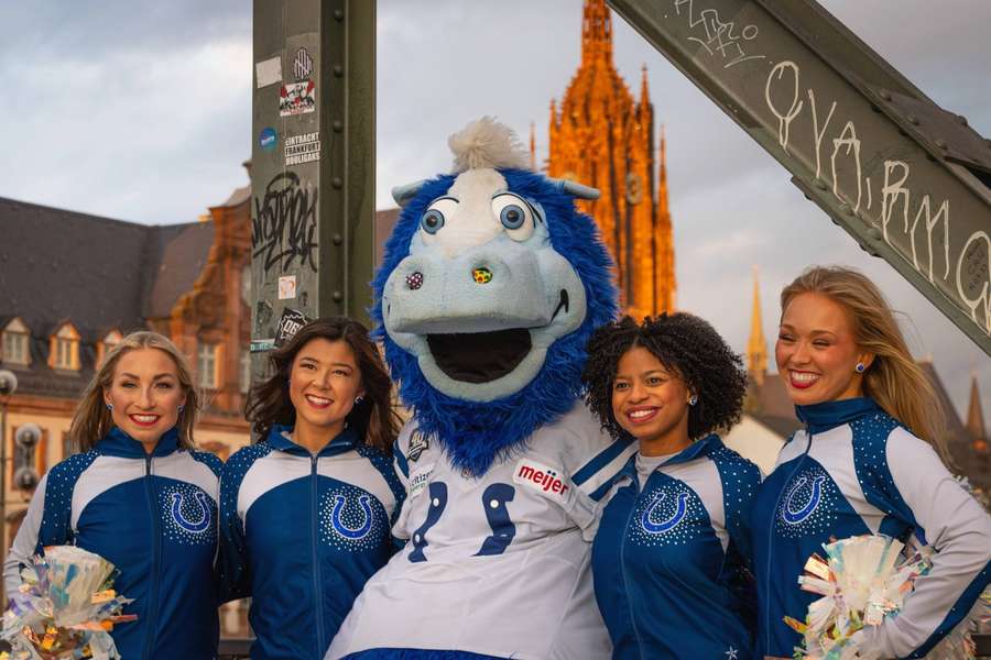Los Colts fueron una clara presencia en las calles de Frankfurt esta semana