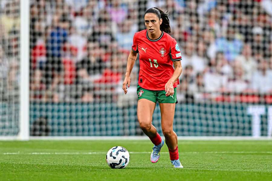 Fátima Pinto foi titular frente a Inglaterra