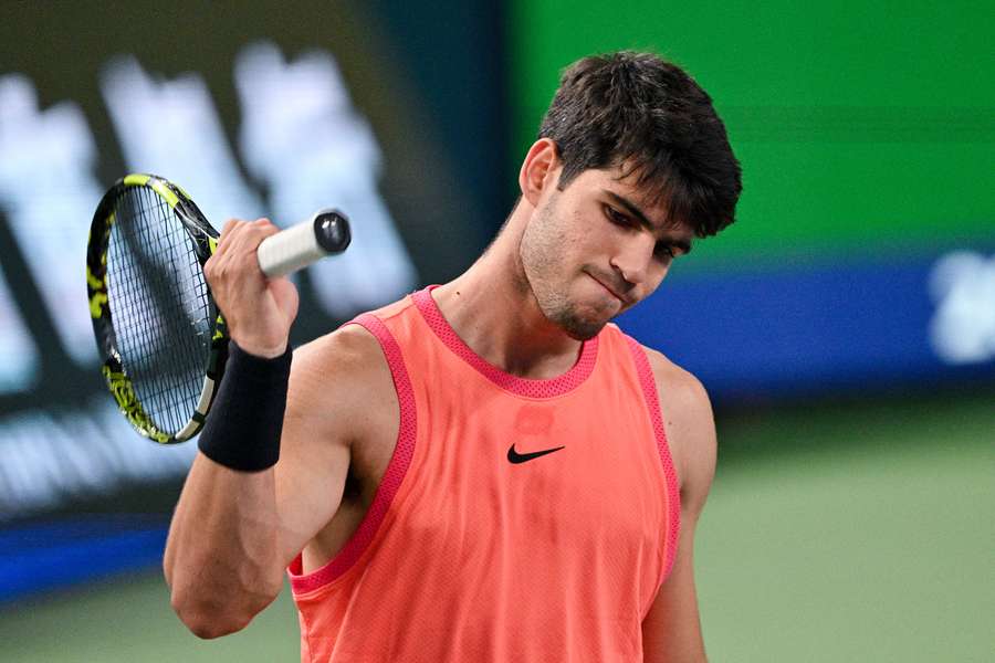 Carlos Alcaraz ist beim ATP Shanghai 2024 im Viertelfinale ausgeschieden.