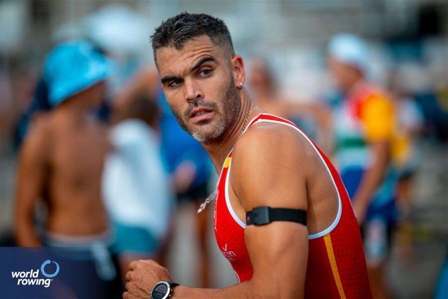 Adrián Miramón, durante la final 