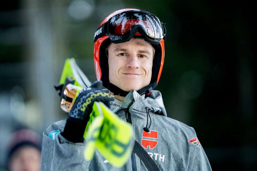 Karl Geiger geht mit großen Plänen in das Skifliegen von Oberstdorf.