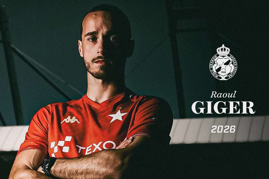 Wisła Kraków prezentuje nowego prawego obrońcę, Raoul Giger pierwszy raz zagra w Polsce