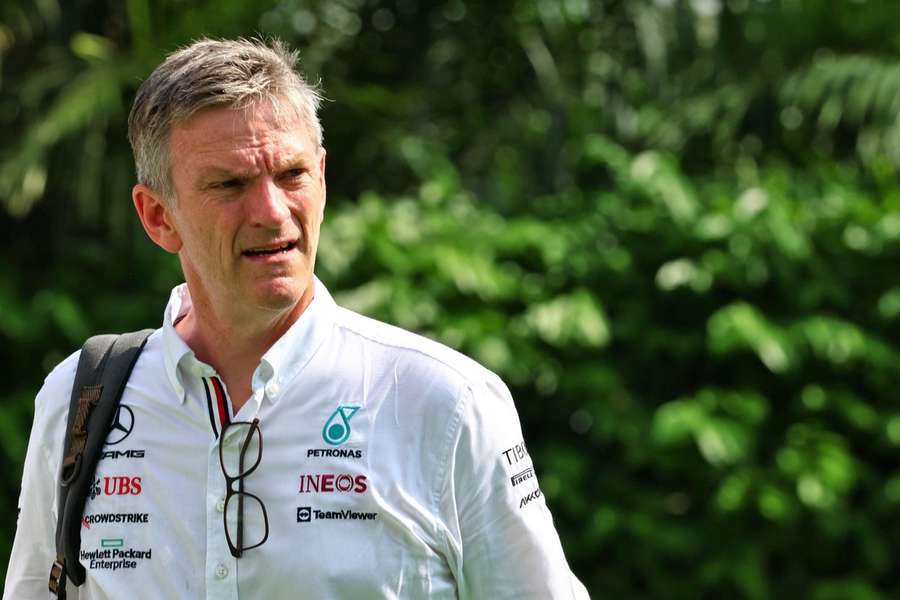 James Allison tijdens de grand prix van Singapore op 30 september 2022