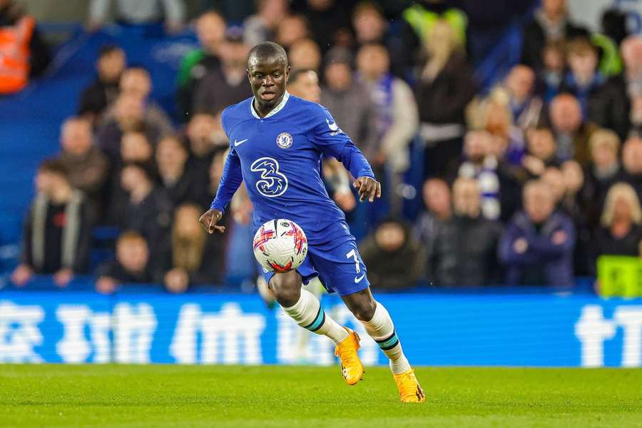 N'Golo Kanté nåede at spille 269 kampe for Chelsea.