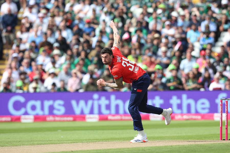 Topley is happy to bowl at the death for England