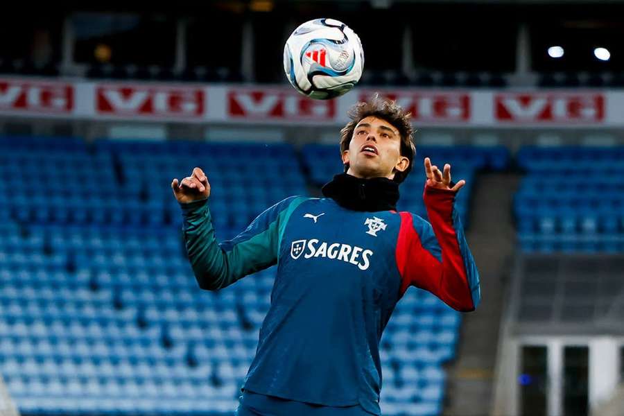 João Félix voltou a treinar João Félix voltou a treinar