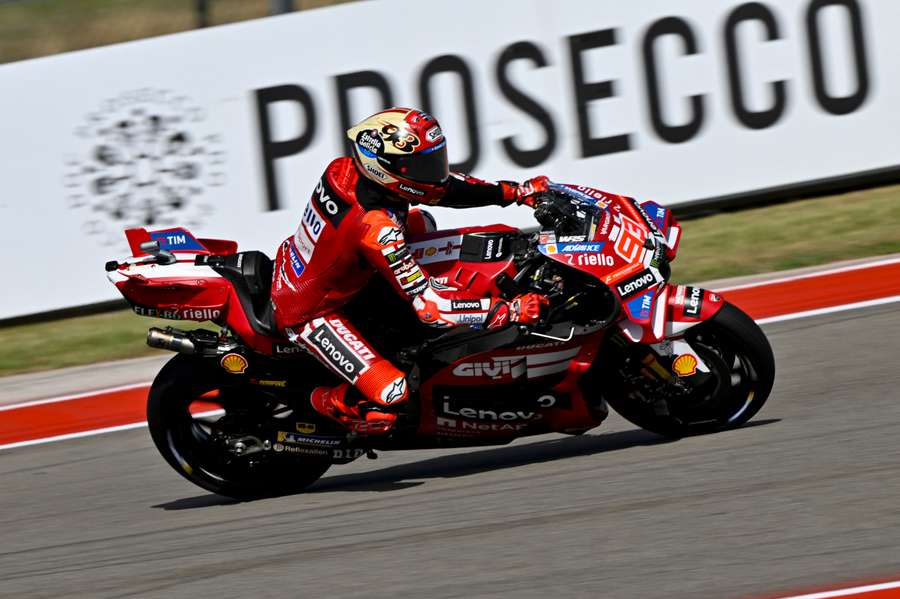 Marc Marquez à Austin en mars dernier.