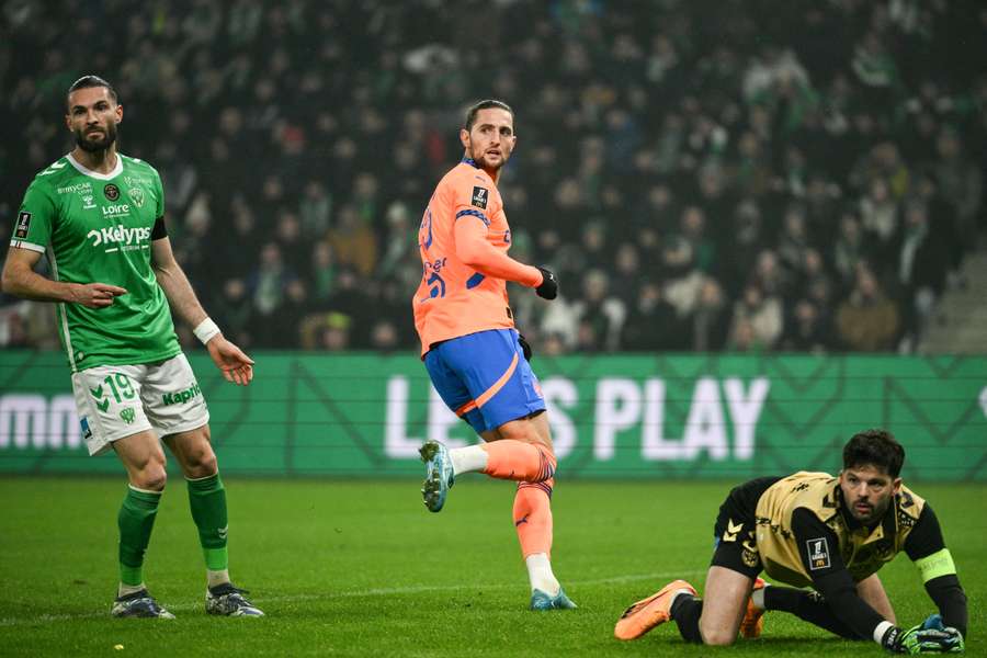 Rabiot, jugador del Marsella.