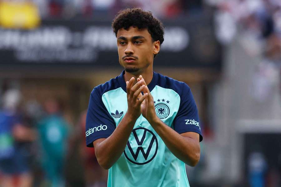 Nathaniel Brown beim Länderspiel gegen Finnland