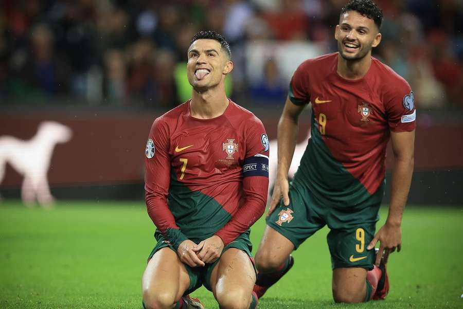 Veteraan Cristiano Ronaldo was er in 2004 op het EK ook al bij met Protugal