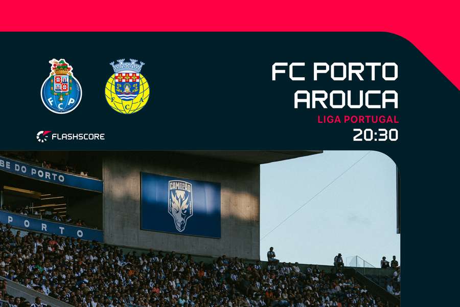 FC Porto recebe Arouca no Estádio do Dragão