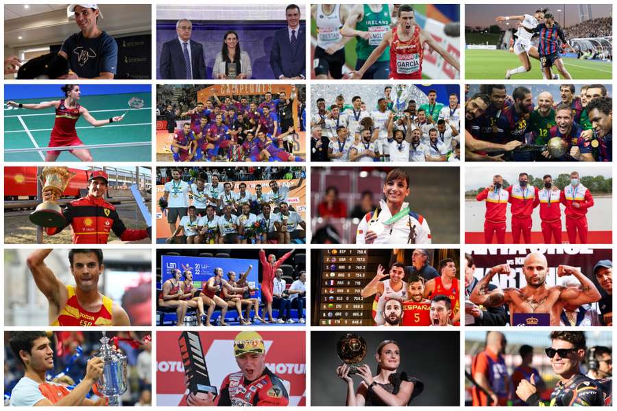 Los 22 momentos más especiales del deporte español en 2022