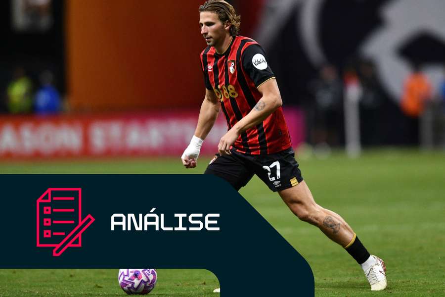 Zabarnyi com o Bournemouth num amigável no início de agosto.