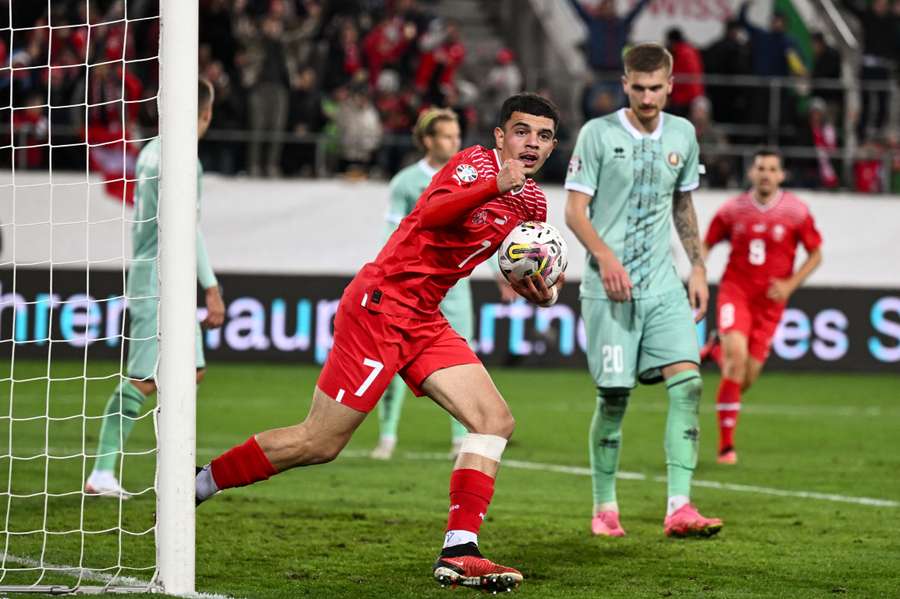 Amdouni evitou a derrota da Suíça