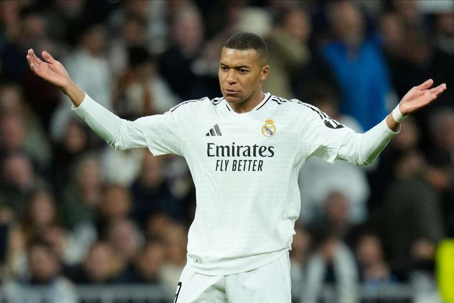 Mbappé não começou bem sua trajetória no Real Madrid