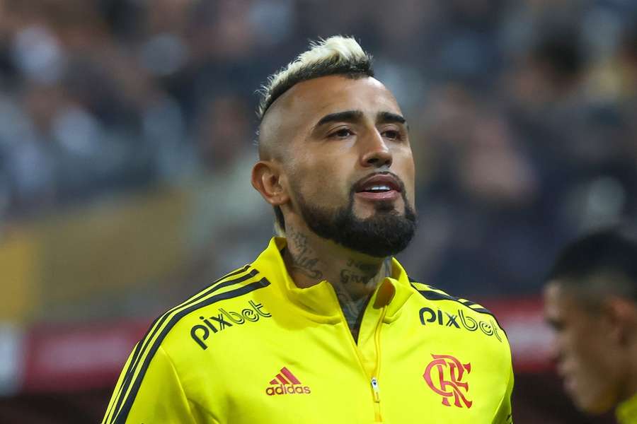 Arturo Vidal ficou pouco mais de um ano no Flamengo