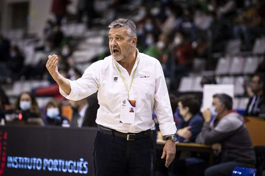 Mário Gomes, selecionador nacional de basquetebol