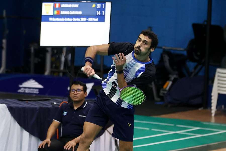 Bruno Carvalho eliminado dos Internacionais da Polónia de badminton