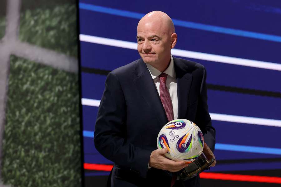 Președintele FIFA, Gianni Infantino