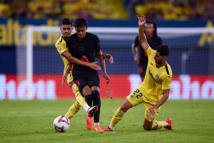 Lance del pasado Villarreal-Barça